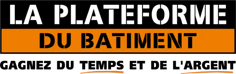 Logo La Plateforme du Bâtiment, distributeur partenaire de NEO RENOV