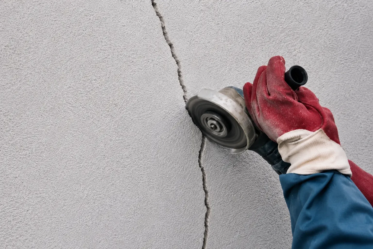 Ouverture et traitement d’une fissure sur façade avant ravalement de façade à Paris par l’entreprise NEO RENOV